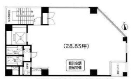 I&Kビル 9階 間取り図