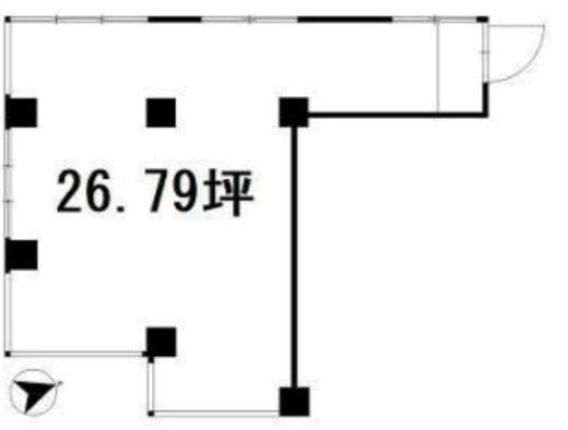 平松ビル 301 間取り図