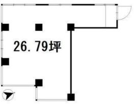 平松ビル 301 間取り図