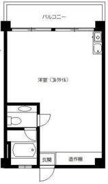 南青ハイツ 721 間取り図