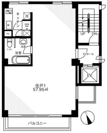 パシフィック青山ビル 2階 間取り図