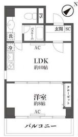 南青山ハウス 502 間取り図