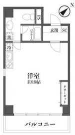 南青山ハウス 702 間取り図