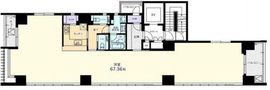 kobikissGINZA 1101 間取り図
