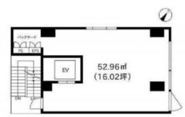青山OGビル 4階 間取り図