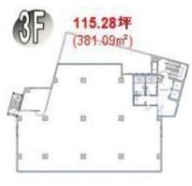 金盃第3ビル 3階 間取り図