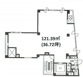 とらい館 3階 間取り図