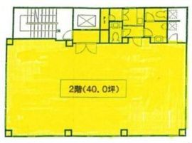 小田ビル 2階 間取り図