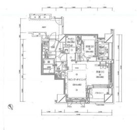 ファミール東銀座グランスイートタワー 1202 間取り図