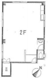 宇野ビル 2階 間取り図