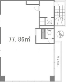 IWOビル 3階 間取り図