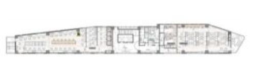 THE TERRACE TSUKIJI 5階(E+W) 間取り図