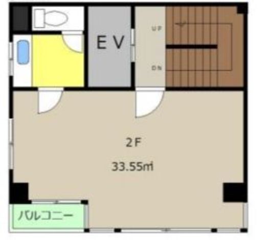 小林ビル 2階 間取り図