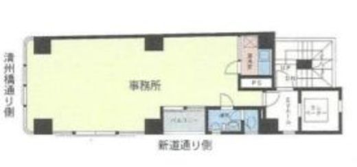 U・Mビル 7階 間取り図