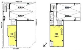 田中ビル 1-2階 間取り図