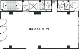 楠本第18ビル 7階 間取り図