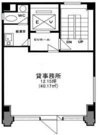 東洋ビル 3階 間取り図