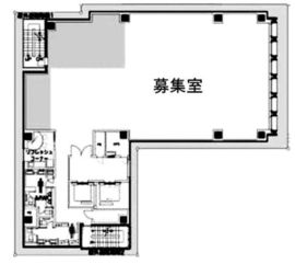 S-GATE八丁堀 7階 間取り図