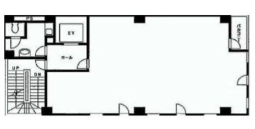 冨田ビル 5階 間取り図