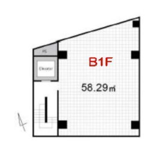 ACN高田馬場ビル B1階 間取り図