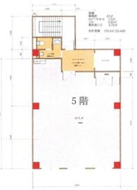 細山茅場町ビル 5階 間取り図