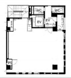 Aster茅場町 3階 間取り図