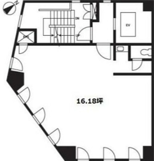 アイコマースビル 4階 間取り図