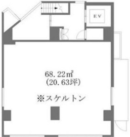 レジデンス神泉 101 間取り図