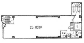 虎ノ門黒沢ビル 3階 間取り図