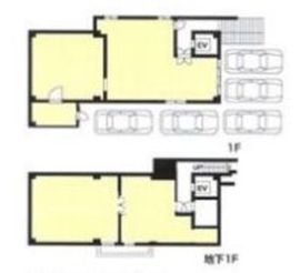 やまね武蔵小山BLDG B1-1階 間取り図