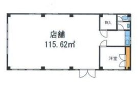 ネクサス武蔵小山 1番館 B1階 間取り図