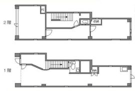 西澤ビル 1・2階 間取り図