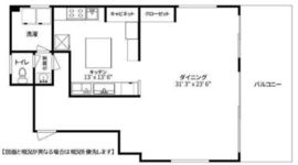 アルサイト東五反田 3階 間取り図