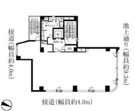 エクシズビル 2階 間取り図