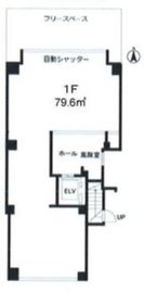 朝日マンション 1階1 間取り図