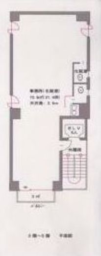 芝ビル 4階 間取り図