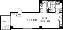 サークルビルディング 101 間取り図
