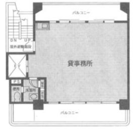 ひまわり日本橋人形町ビル 6階 間取り図