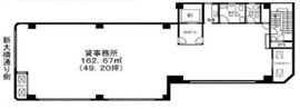 新扇堂ビル 2階 間取り図