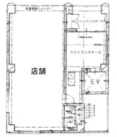 TMA人形町ビル 1階 間取り図