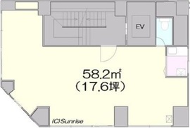 Sビル神田小川町 4階 間取り図