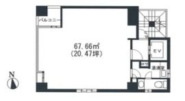 高田ビル 5階 間取り図