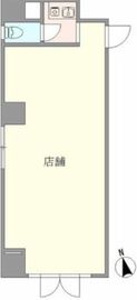 グランディール広尾 1階 間取り図
