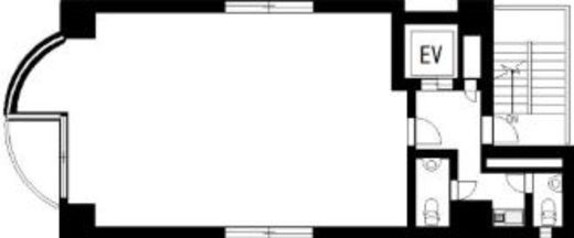 広尾AKビル 6階 間取り図