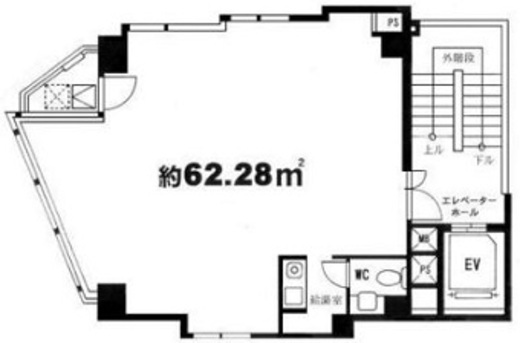 ヒカリビル 3階 間取り図