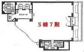N.E.S.ビル S棟-7階 間取り図