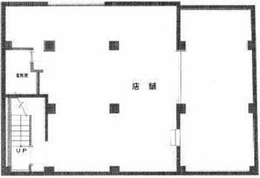 藤田ビル B1階 間取り図