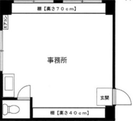 ハイツ笹塚 204 間取り図