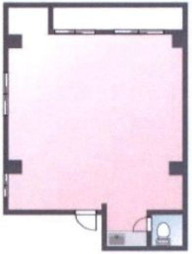 都築ビル 301 間取り図