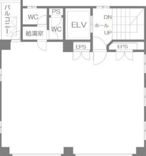 第6矢木ビル 4階 間取り図